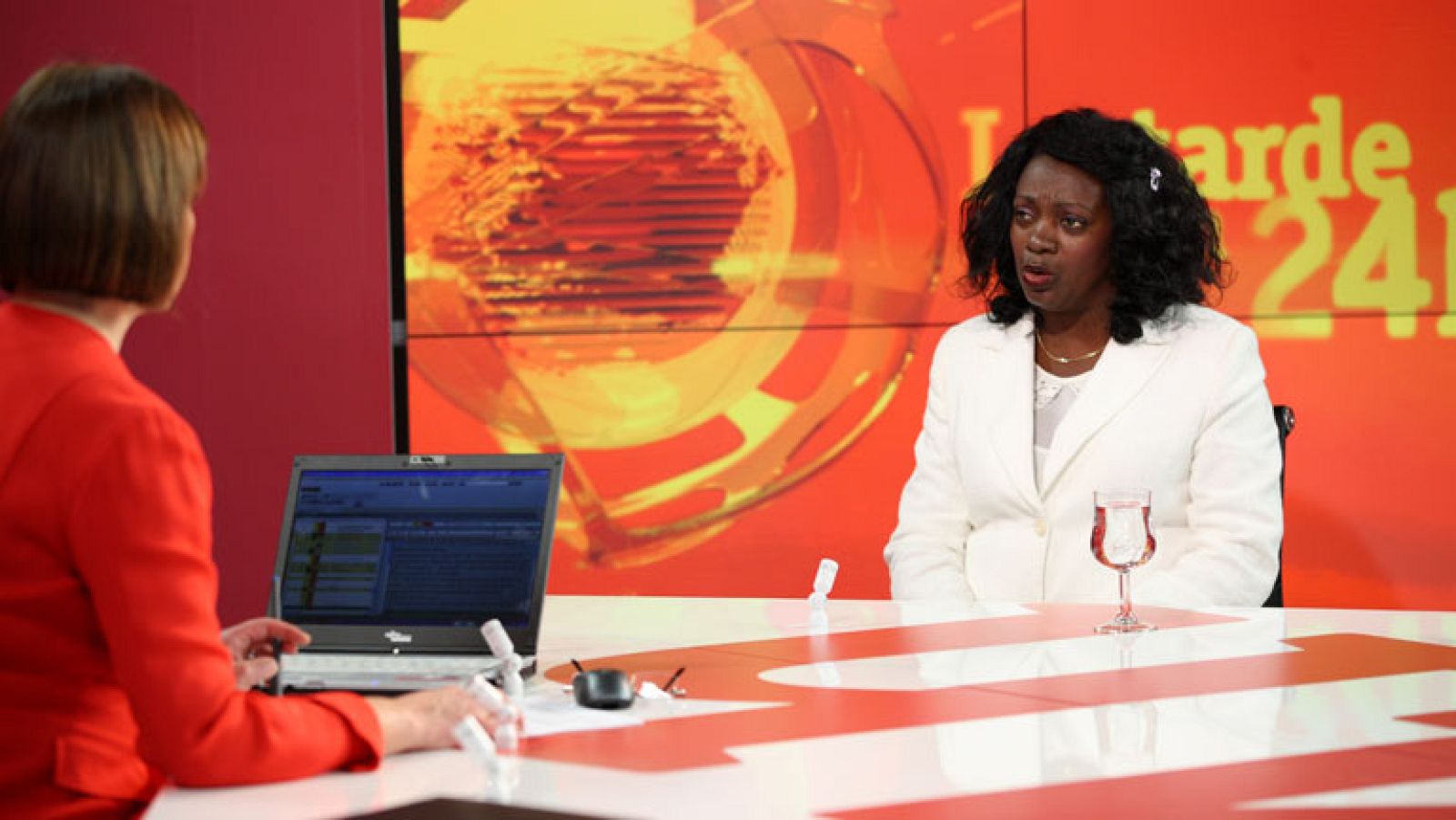 Berta Soler, portavoz de la organización disidente cubana Damas de Blanco ha hablado para el canal 24 horas de RTVE