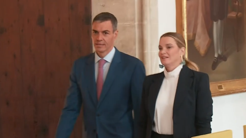 Marga Prohens i Pedro Sánchez es reuneixen a Palma