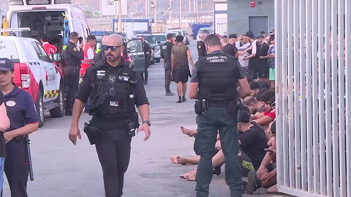  - La Asociación Unificada de Guardias Civiles denuncia una situación "insostenible" en Ceuta
