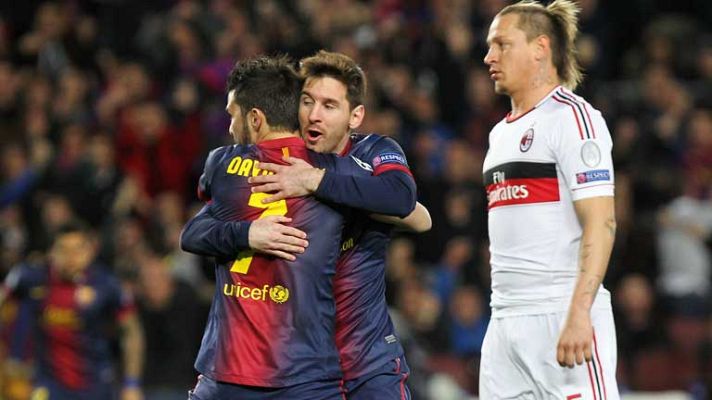Champions League - Messi adelanta al Barcelona (1-0)