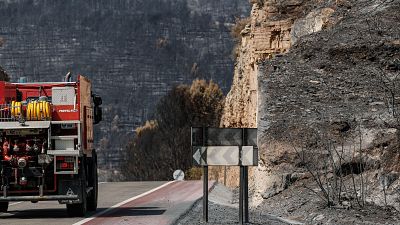Estabilizado el incendio de la Vall d'Uixó (Castellón)