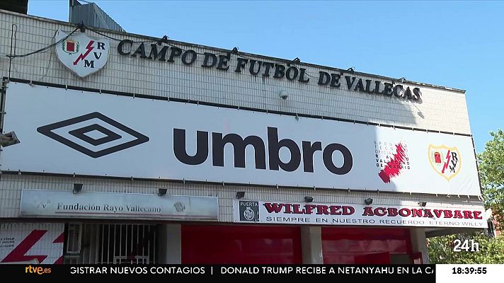 Teledeporte - El Rayo elige El Plantío de Burgos como estadio si la Comunidad de Madrid le impide jugar en Vallecas