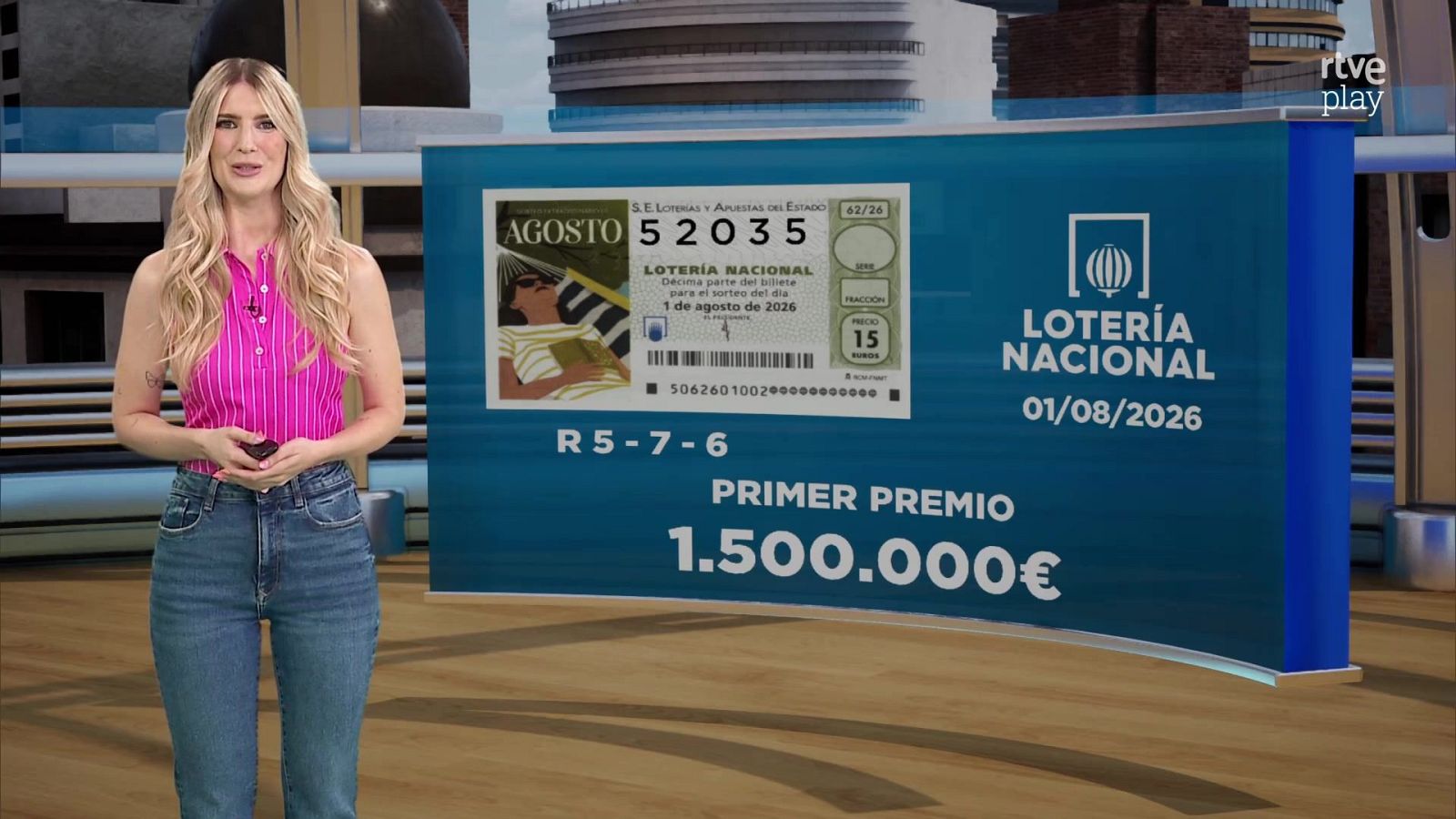 Sorteo de la Lotería Nacional: 01/08/2026 - Loterías | Ver