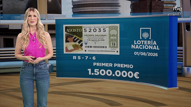Sorteo de la Lotería Nacional: 01/08/2026 - Loterías | Ver