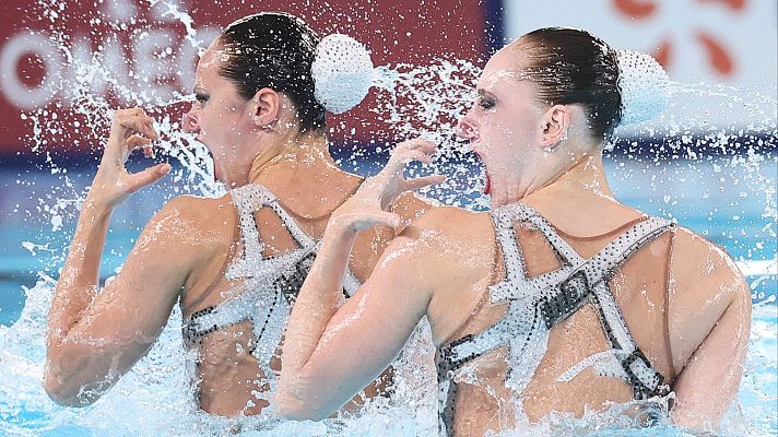 Natación - Campeonato de Europa de Deportes Acuáticos. Natación Artística: Final de dúos mixto libre y dúos libre