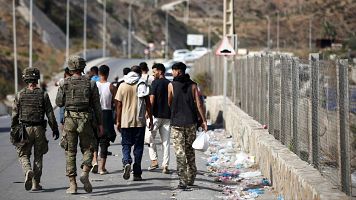 Marlaska asegura que la situaci�n en Ceuta "se ha revertido en 24 horas" tras la entrada masiva de migrantes