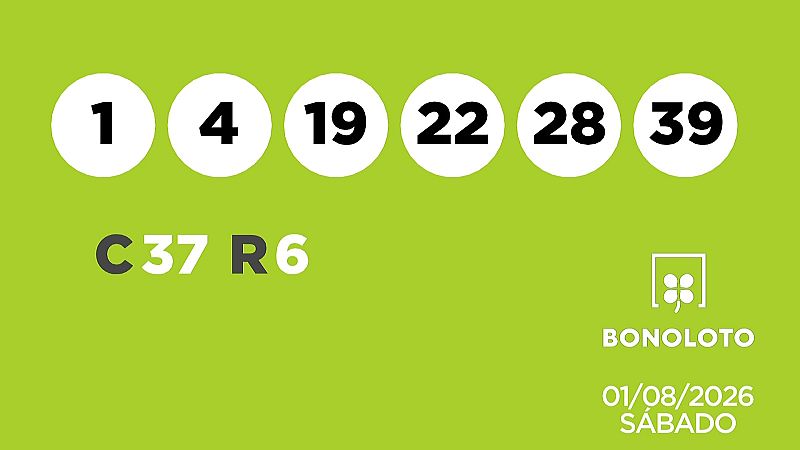 Sorteo de la Lotería Bonoloto del 01/08/2026 - Ver ahora
