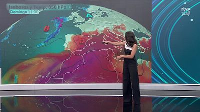 Temperaturas significativamente elevadas en interiores de las mitades sur y este peninsular