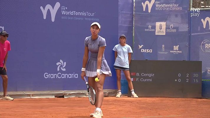 Tenis - WTA WTT Maspalomas 2ª Semifinal
