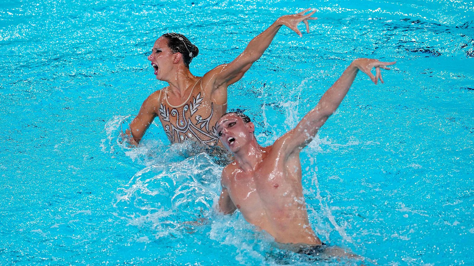 Natación - Campeonato de Europa de Deportes Acuáticos. Natación Artística: Final de dúo técnico mixto  - Natación | Ver