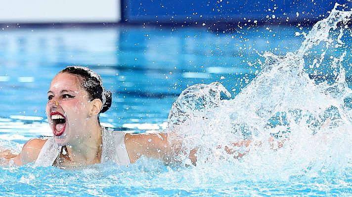 Natación - Iris Tió, bronce europeo en la final de solo libre femenino