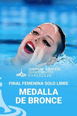 Natación - Iris Tió, bronce europeo en la final de solo libre femenino