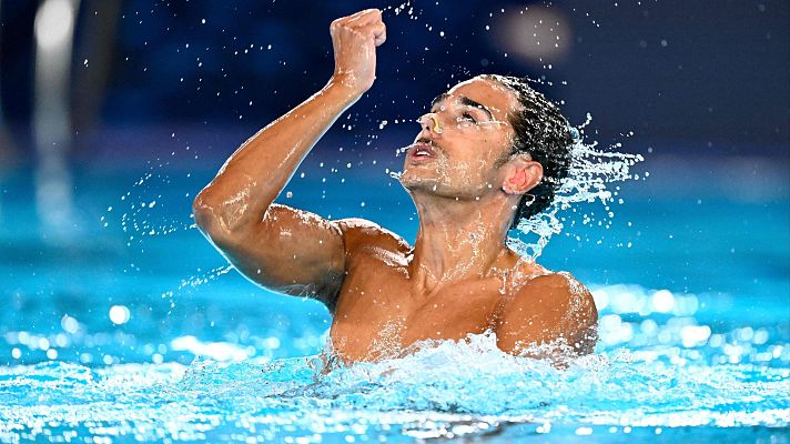 Natación - Jordi Cáceres, bronce europeo en solo libre y cuarta medalla para la delegación española
