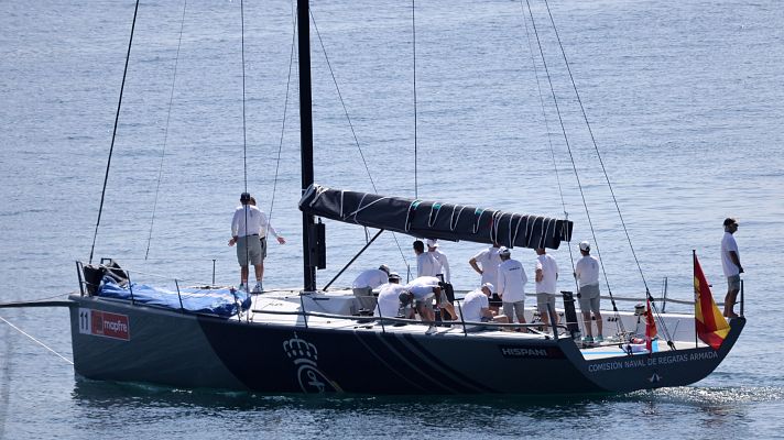 Informativo 24h - El rey Felipe VI disfruta de la vela en Palma de Mallorca