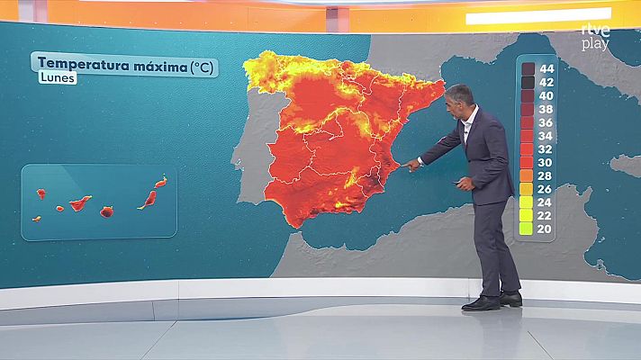 El tiempo - Tormentas fuertes con granizo que pueden afectar al bajo Ebro, Huesca y Lleida