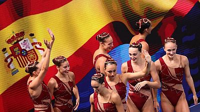 Campeonato de Europa de Deportes Acuáticos. Natación artística: Final Equipo Libre 