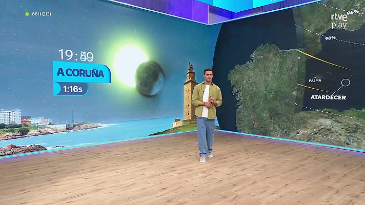 Aquí la Tierra - ¿Desde dónde se verá el eclipse de A Coruña?