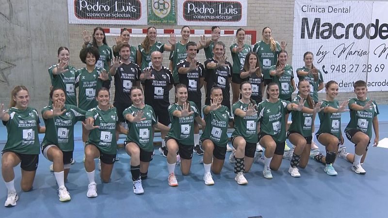 El Replasa-Beti Onak comienza los entrenamientos de pretemporada - Telenavarra | Ver