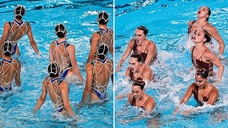 Polémica: la natación artística rusa copia un elemento a España - Teledeporte | Ver