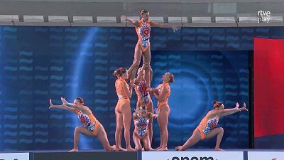 Campeonato de Europa de Deportes Acuáticos. Natación artística: Final Equipo Técnico 