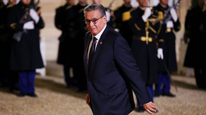 Telediario 2 - Criticas al primer ministro marroquí por su viaje tras la tragedia
