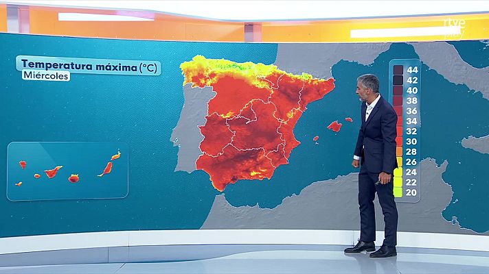 El tiempo - Tormentas fuertes en la Ibérica sur y los Pirineos orientales