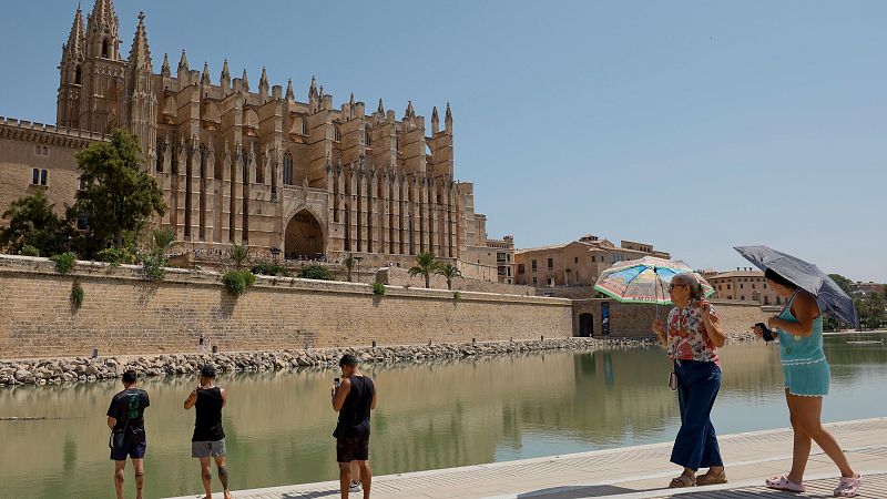 El tiempo hoy, jueves 6 de agosto: tormentas en el nordeste y temperaturas muy altas en el sur, Baleares y Canarias - Telediario Matinal | Ver