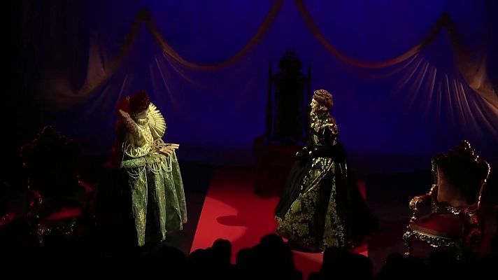 Telediario 1 - 'Dos tronos, dos reinas': un encuentro teatral entre Isabel I y María Estuardo