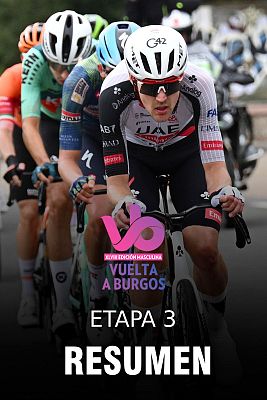 Resumen de la etapa 3 de la Vuelta a Burgos 2026