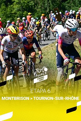Tour de Francia - Tour de Francia 2026 Femenino. 6ª etapa: Montbrison - Tournon-Sur-Rhône