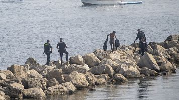 La Guardia Civil investiga otra posible entrada masiva en Ceuta el 15 de agosto