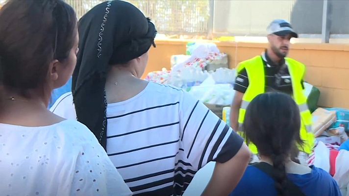 Telediario 2 - La vulnerabilidad extrema de las mujeres migrantes agrava la crisis en Ceuta