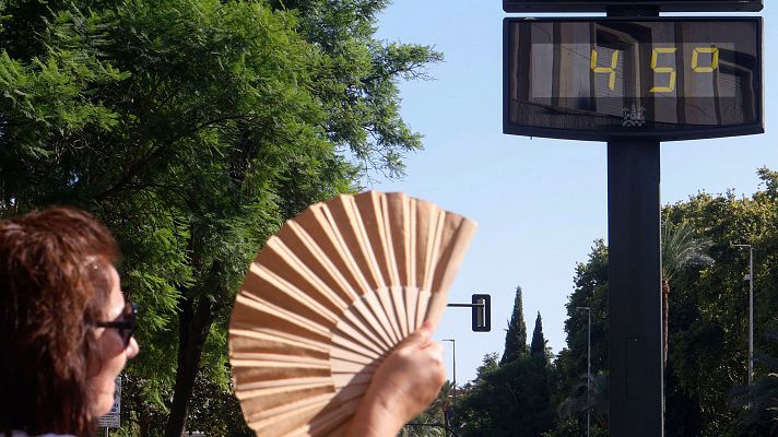 El tiempo - Calor intenso y tormentas en el norte de la Península