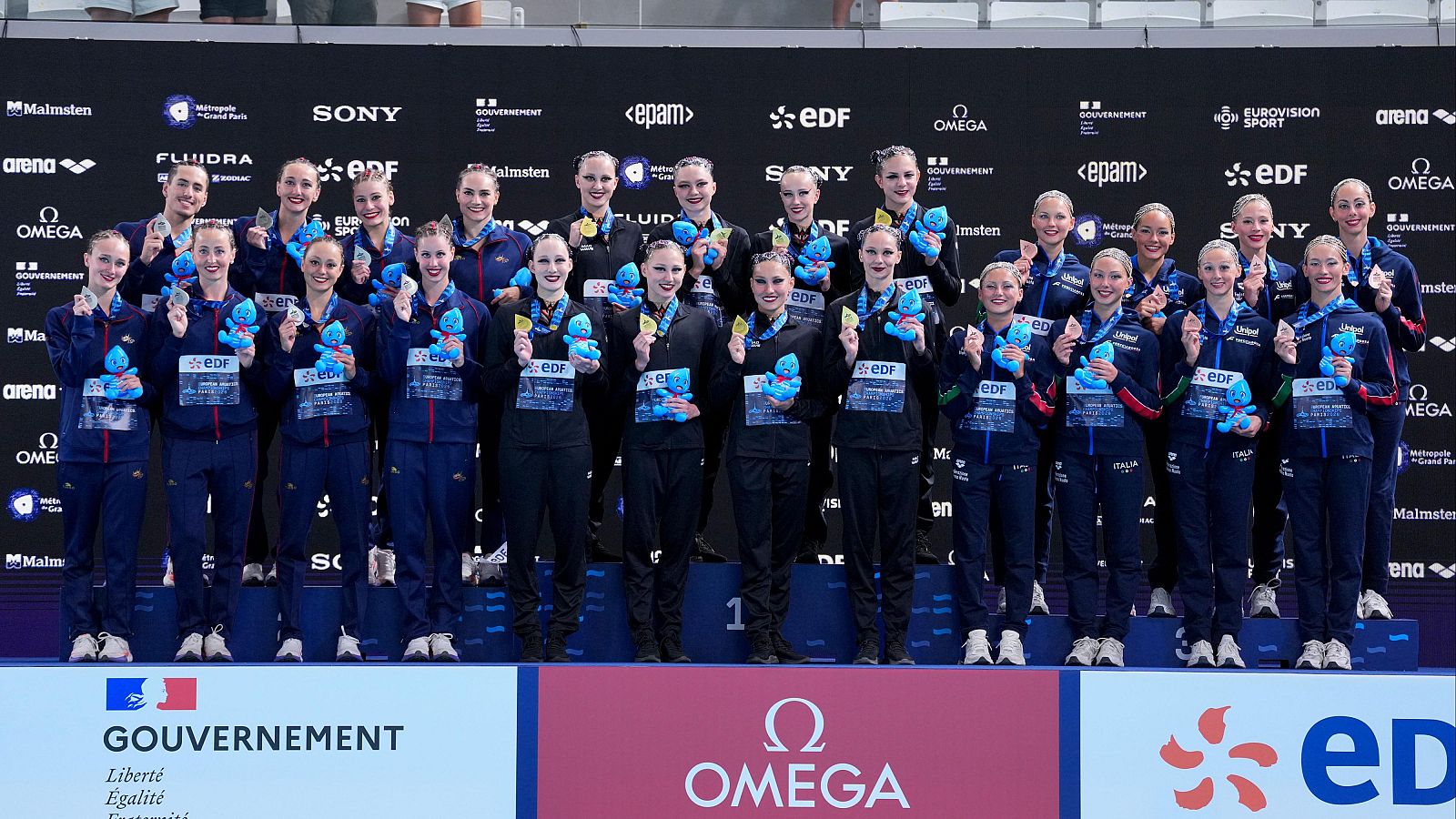 Natación - Campeonato de Europa París. Medallas España - Natación | Ver