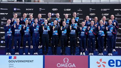 Campeonato de Europa París. Medallas España