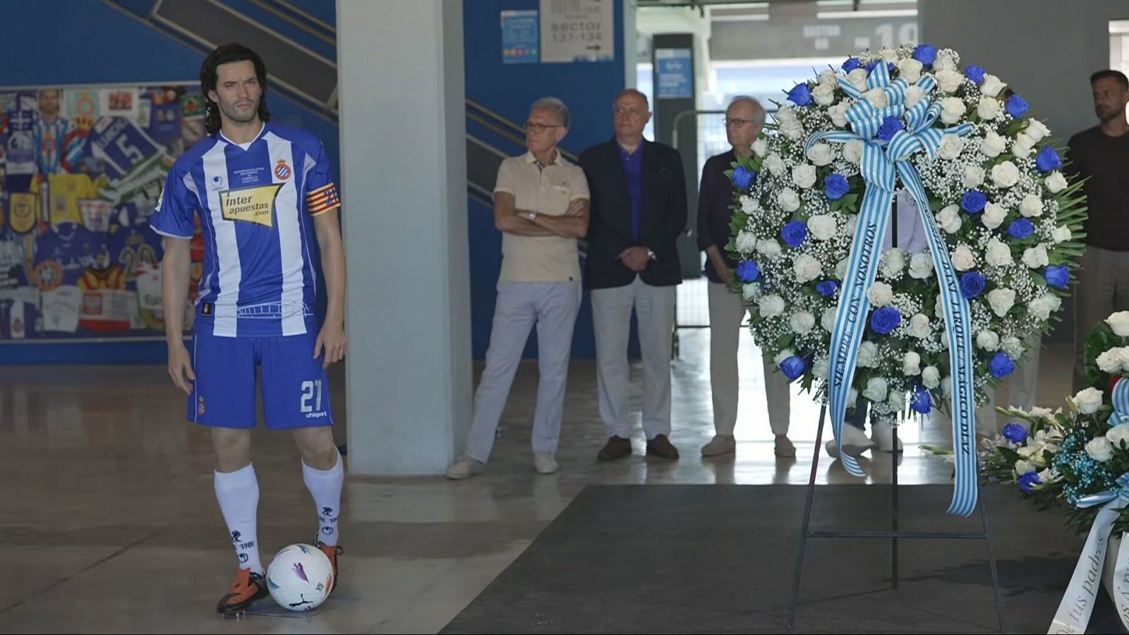 Homenatge de l'Espanyol a Dani Jarque