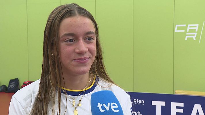 Natación - Irene Ciércoles, a TVE: "Nunca nado con presión"
