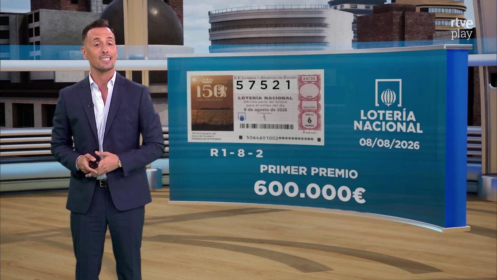 Sorteo de la Lotería Nacional: 08/08/2026 - Loterías | Ver