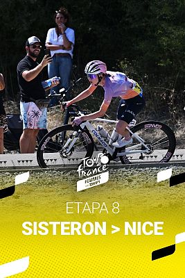 Tour de Francia 2026 Femenino. 8ª etapa: Sisteron - Nice (171,9 km) Llana