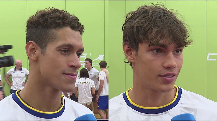 Natación - Hugo González y Luca Hoek coinciden para TVE: "Hay opciones de hacer medalla en el relevo"