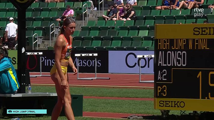 Atletismo - Aitana Alonso, bronce en altura con récord de España sub-20: 1,90