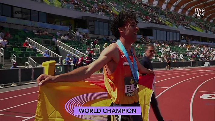 Atletismo - Bakr El Asri, campeón del mundo sub-20 de 3.000 metros obstáculos
