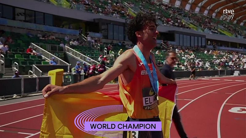 Bakr El Asri, campeón del mundo sub-20 de 3.000m obstáculos - Atletismo | Ver