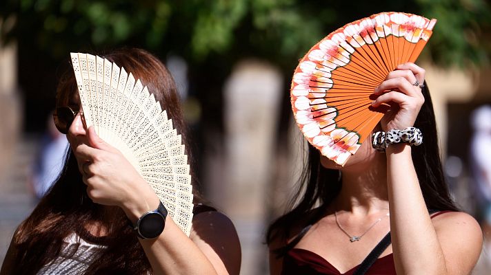 Telediario Matinal - El tiempo hoy lunes 10 de agosto: alerta por fuertes vientos y altas temperaturas en los incendios del centro y sur