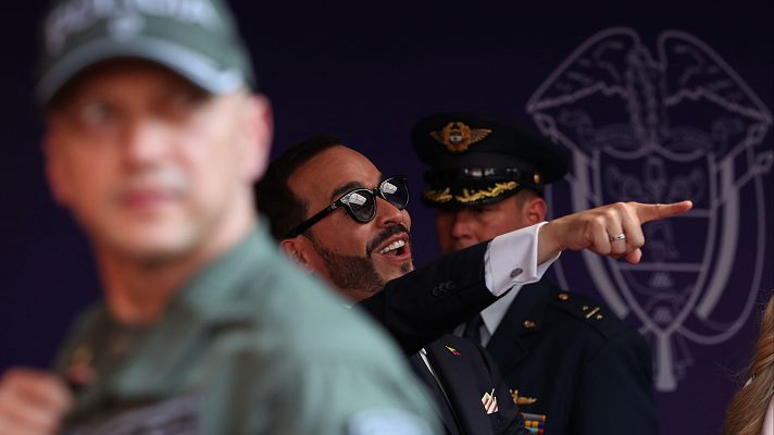 Telediario 2 - El ultraderechista De la Espriella estrena su mandato en Colombia aplicando mano dura a las bandas criminales