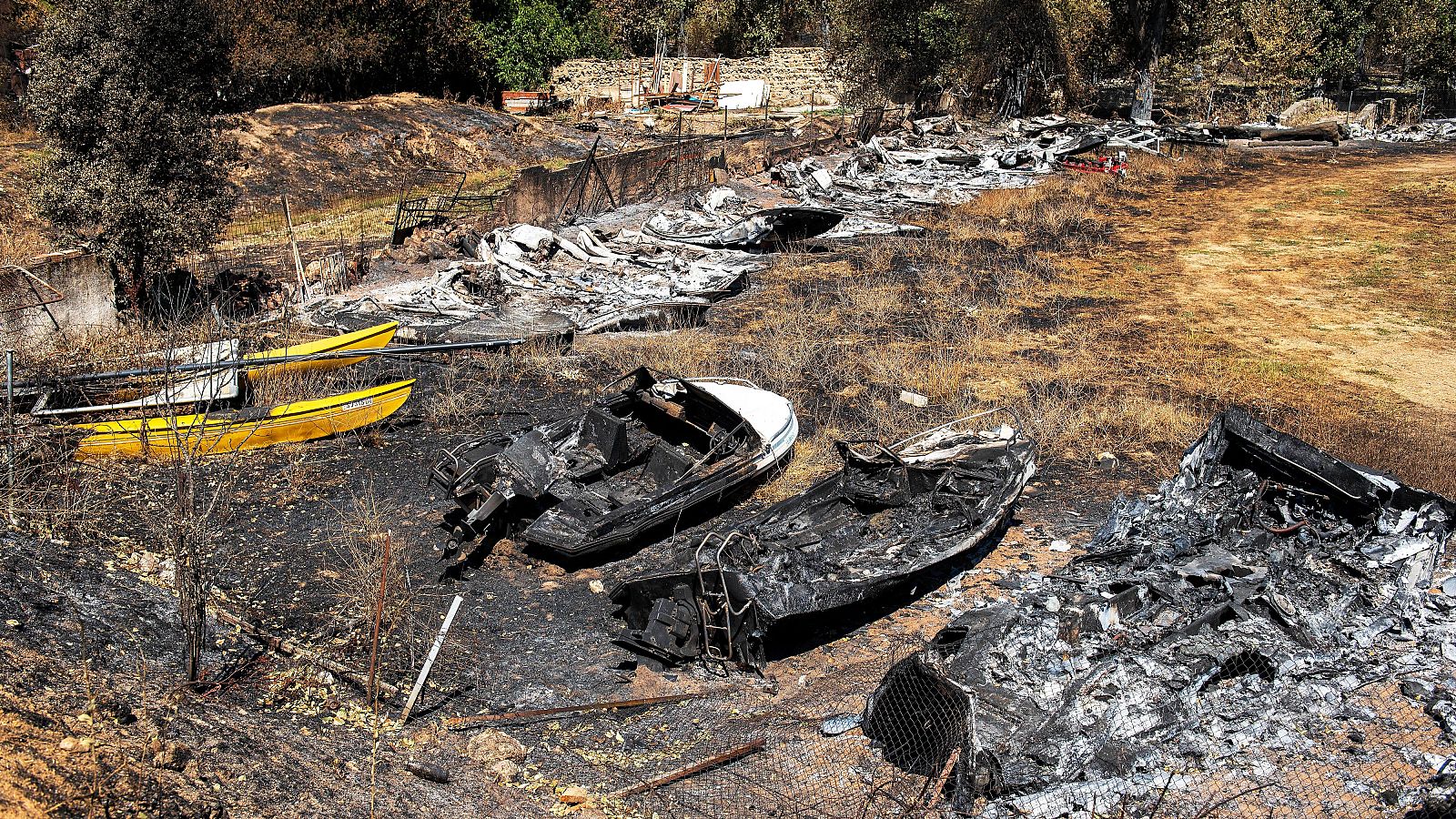 La economía rural arrastra los efectos del fuego