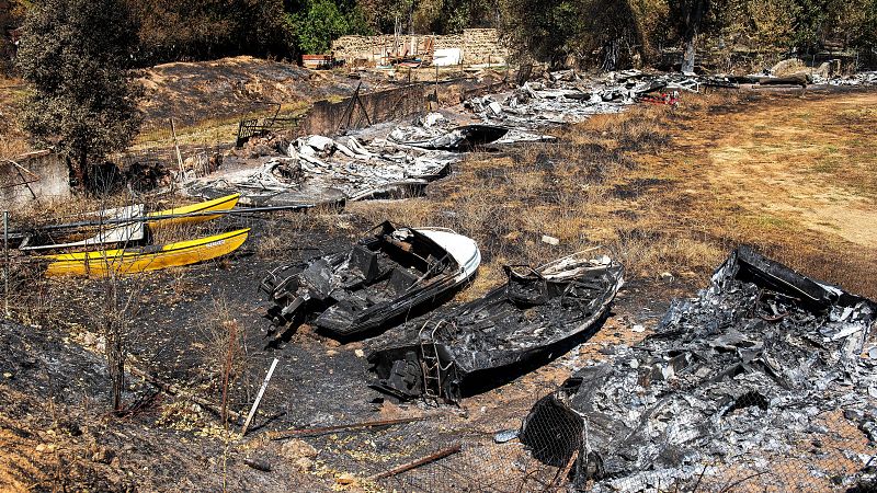 La economía rural arrastra los efectos del fuego