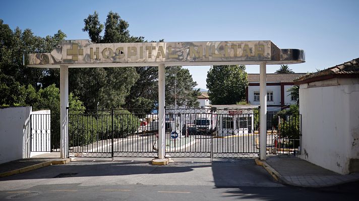 Telediario 2 - El Gobierno valora acondicionar el antiguo Hospital Militar de Ceuta para acoger a los migrantes