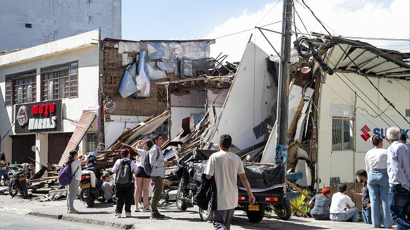 Exteriores aún no da cifras de españoles afectados por el terremoto en Colombia | Ver