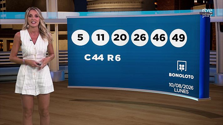 Loterías - Sorteo de la Bonoloto y Primitiva del 10/08/2026